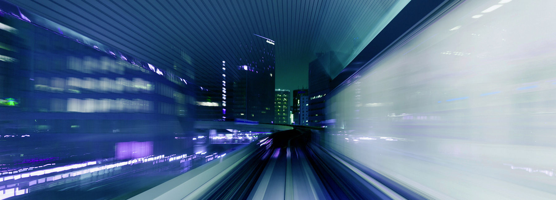 night time view of a city | DXC Technology Insights