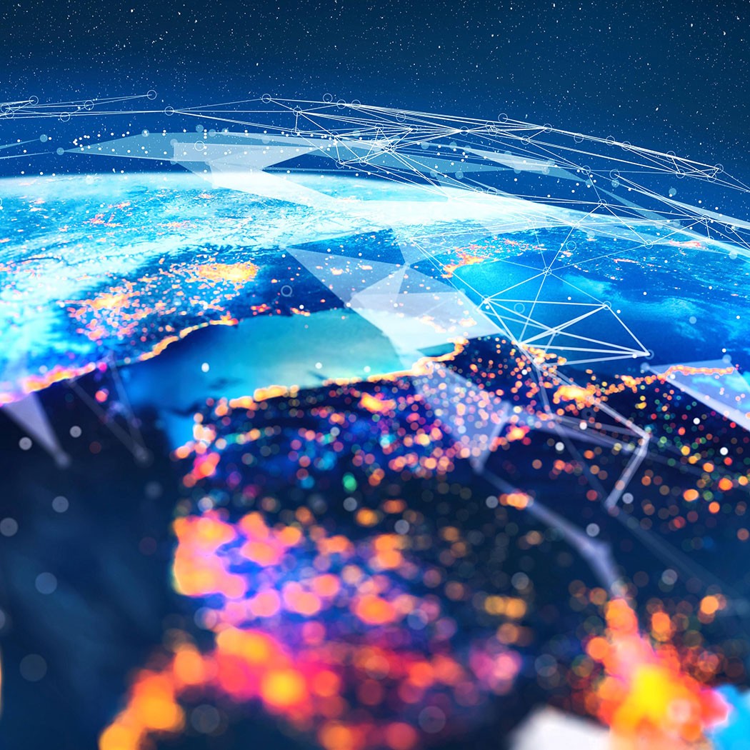 Global world network and telecommunication | DXC Technology Insights