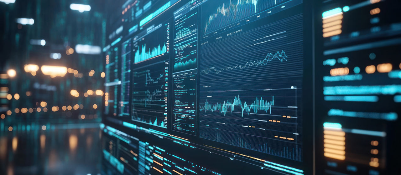 screen of graphs and charts - Protecting clients during the largest IT outage in history | DXC Technology Insights