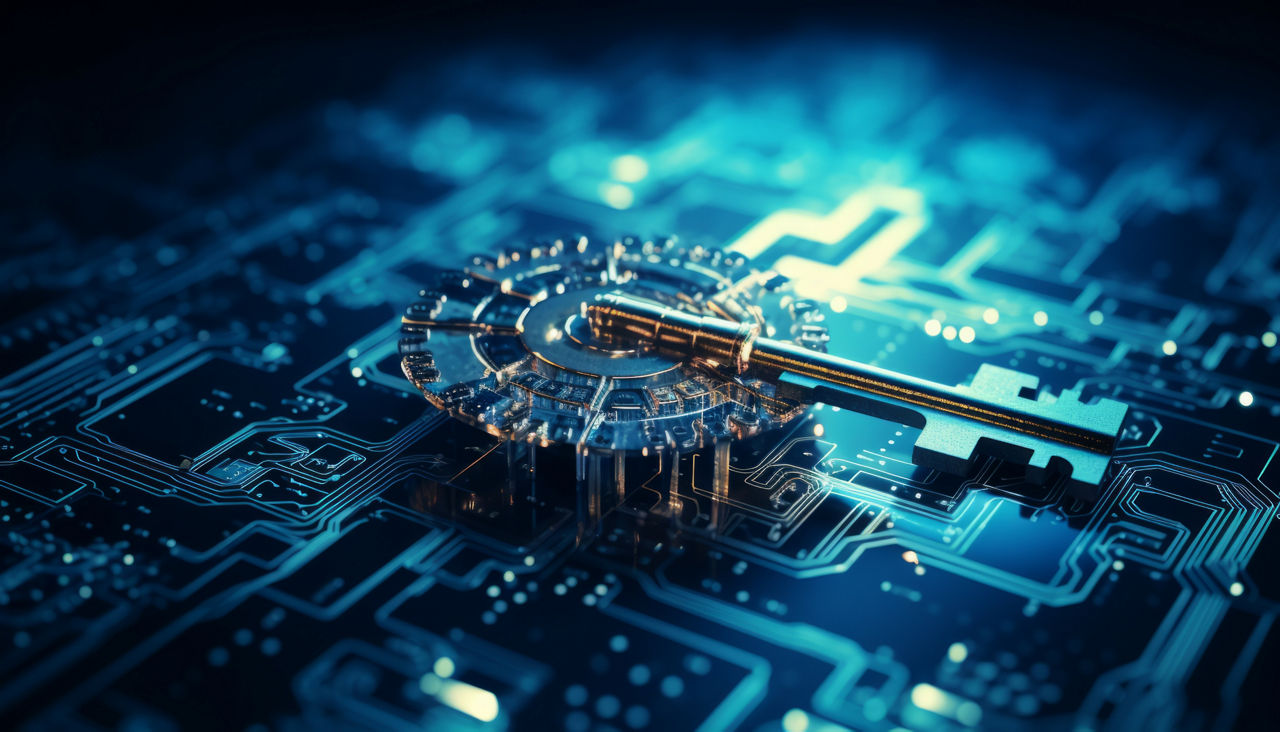 A digital key, ensuring secure communication and trust through centralized management of digital identities and certificates, Security | DXC Technology Capabilities