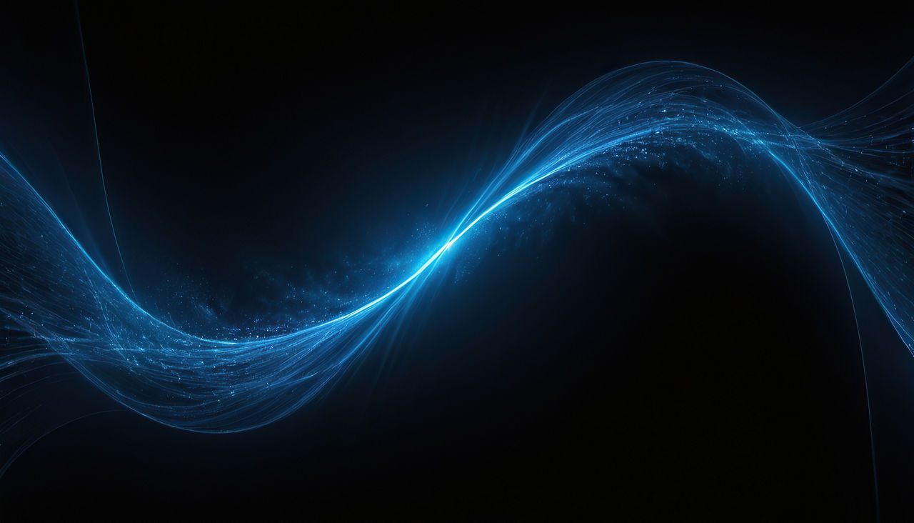 smooth blue light streak wave, AWS | DXC Technology