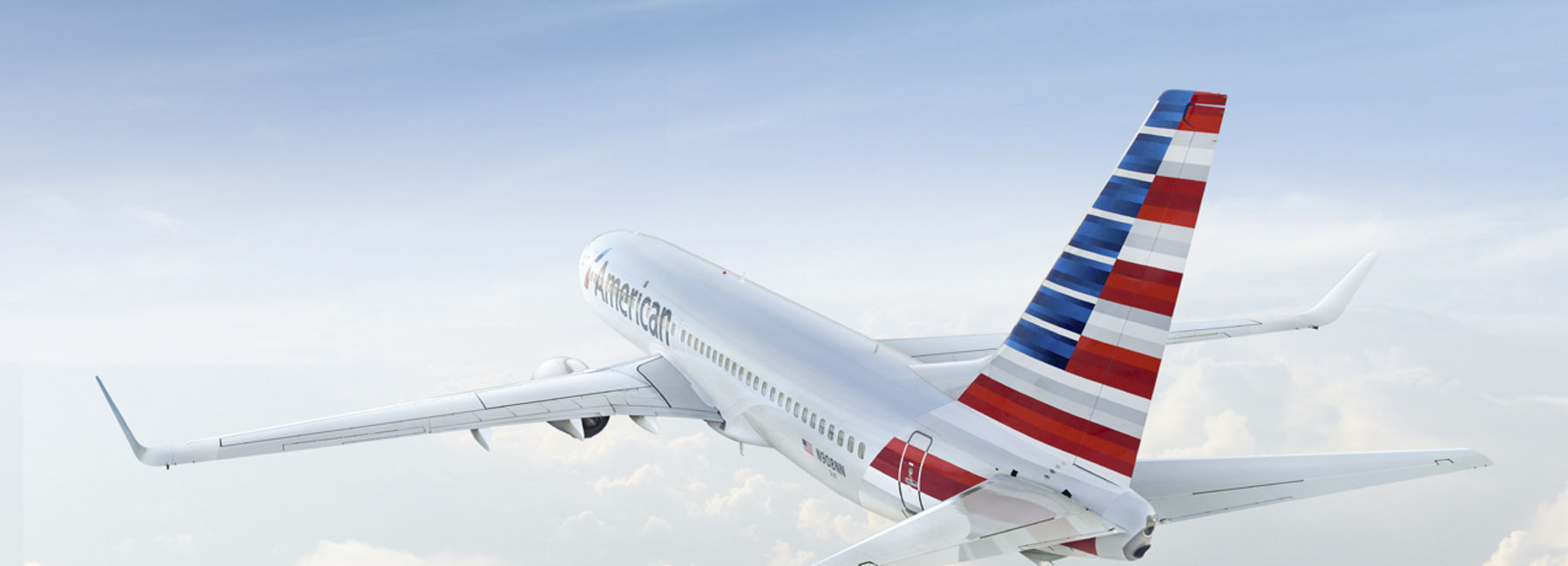 American Airlines reaches cruising altitude