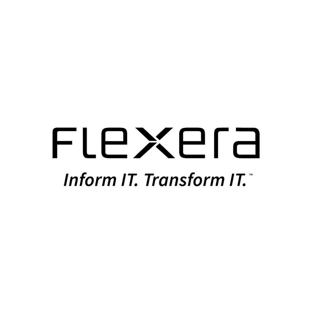 Flexera logo, Asset Management | DXC Technology