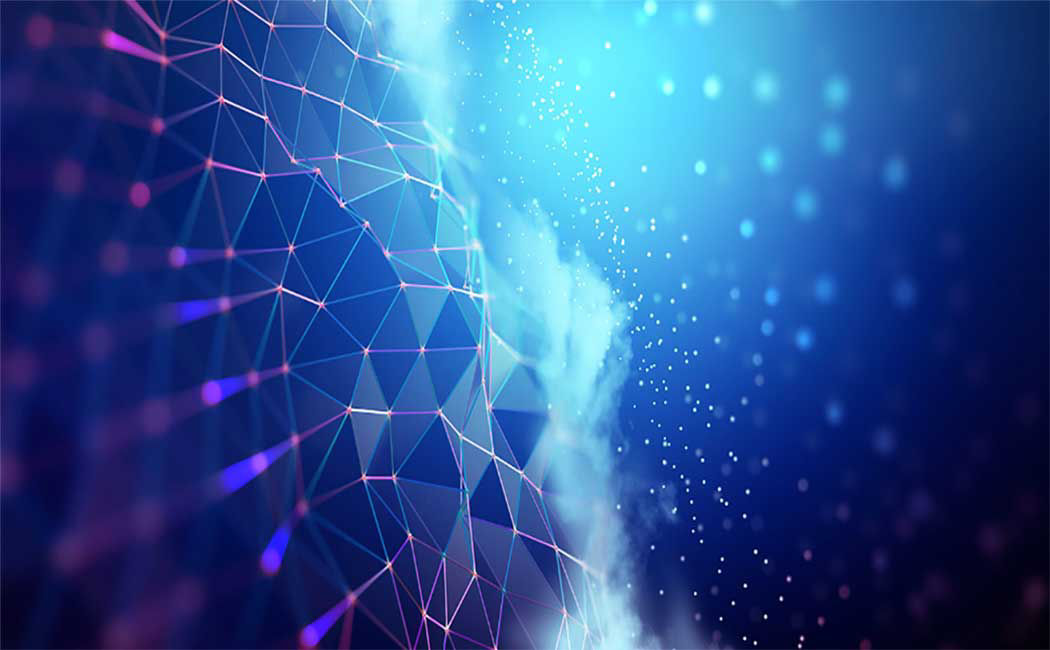 Abstract image of hexagons and shapes, emphasizing the importance of cybersecurity as a top priority for boards and CFOs to manage risk effectively, Cybersecurity | DXC Technology Insights