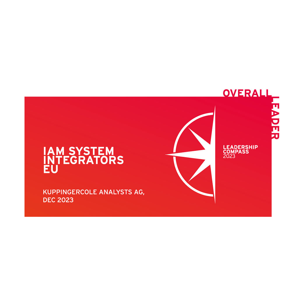 Award: Recognizing a top IAM systems integrator in Europe, Cybersecurity | DXC Technology