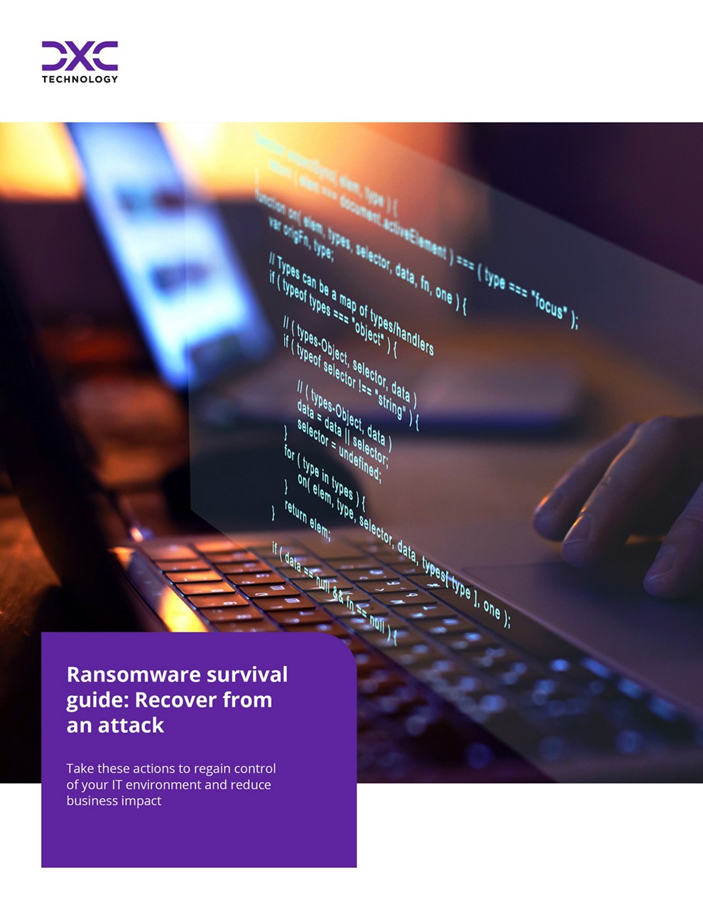 Ransomware survival guide: Recover from an attack