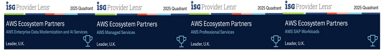ISG DXC AWS ecosystem ratings for UK | DXC Technology