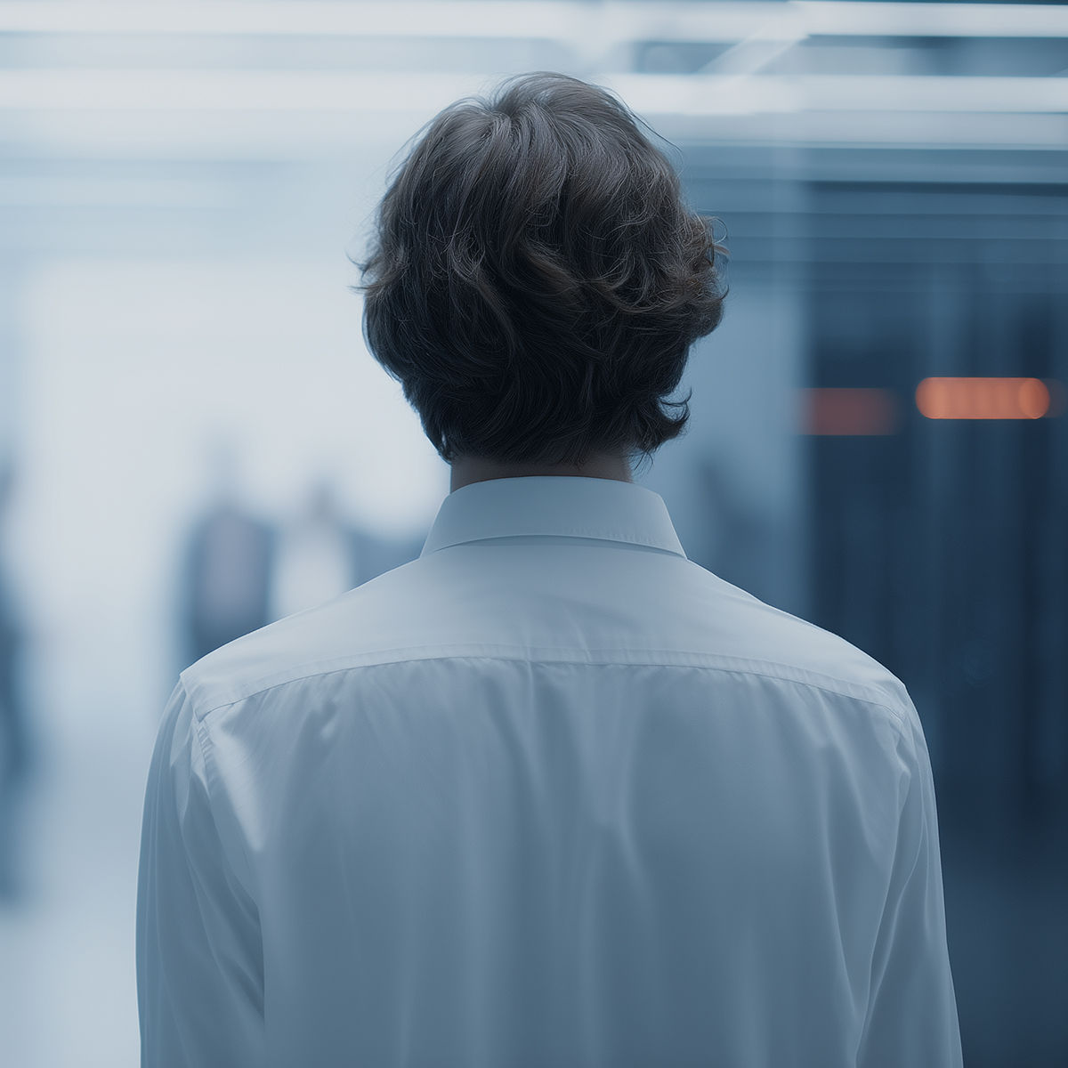 man contemplating his choice of the right Private AI infrastructure | DXC Technology