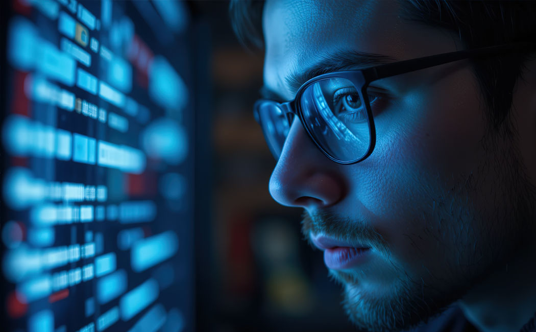 Man clicking on verify icon - It's time to automate the ceded reinsurance process | DXC Technology Insights