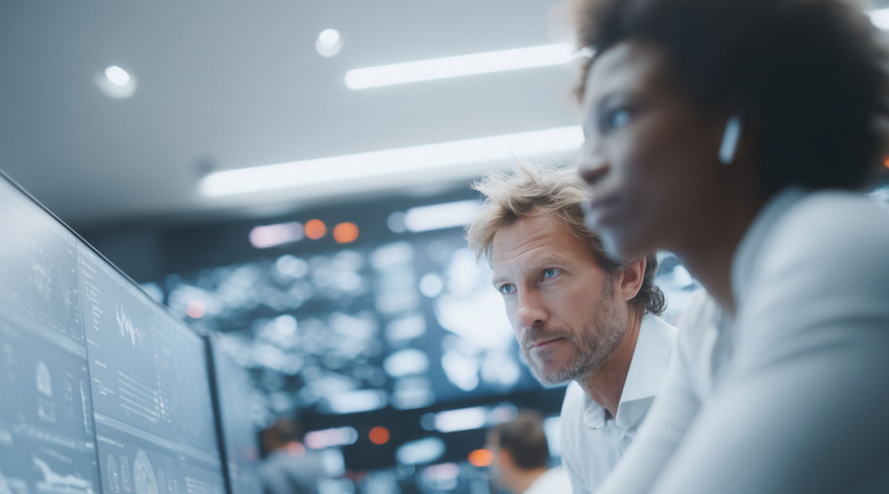 Businessman using digital tablet representing Reinsurance | DXC Technology