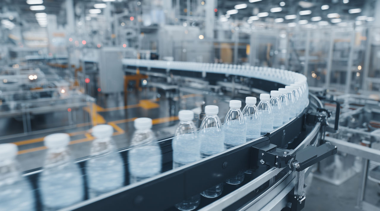 product packaging on an assembly line | DXC Technology 