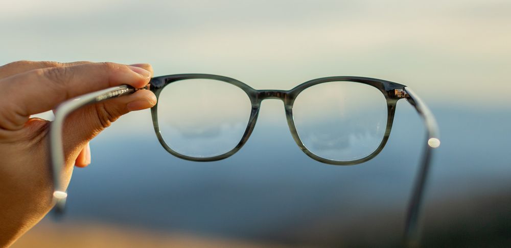 Glasses made from Eastman Renew products