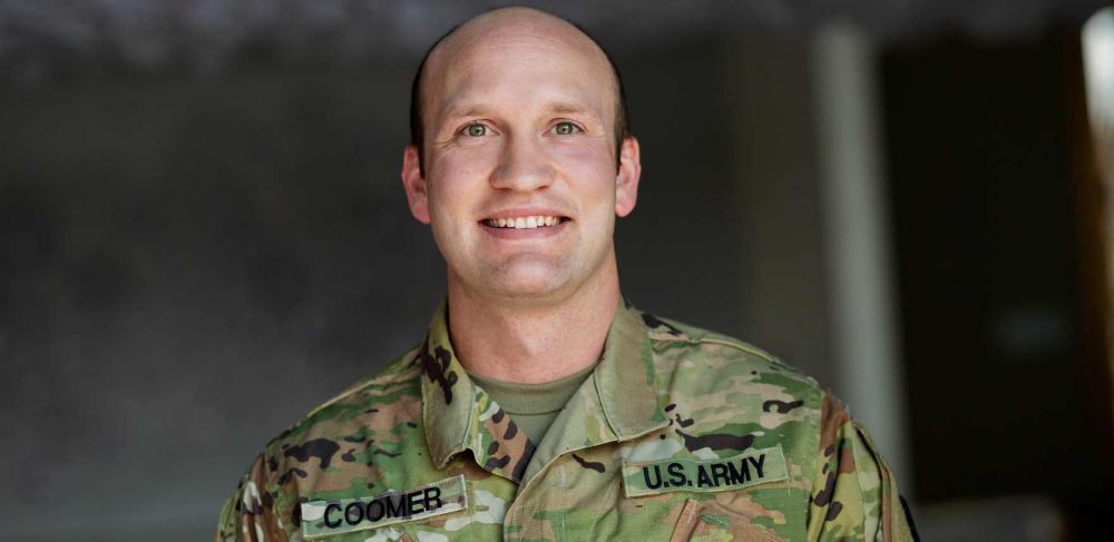 Travis Coomer, Army National Guard Member and Eastman EVETS Leader 
