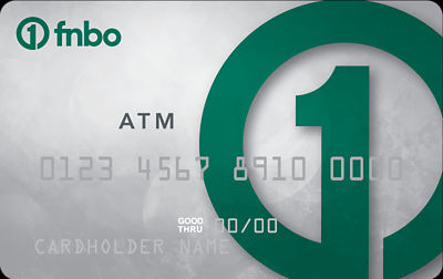 FNBO Debit card - Silver