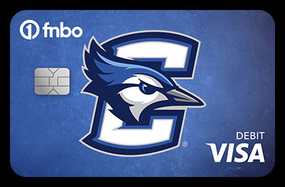 Creighton Dark Blue Debit Card