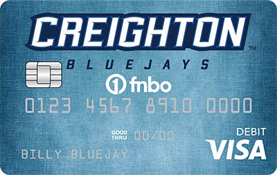 Creighton Blue Debit Card