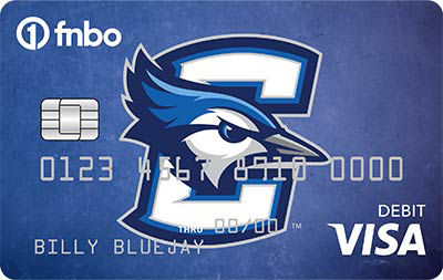 Creighton Dark Blue Debit Card