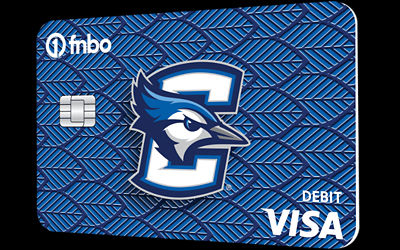 Creighton Dark Blue Debit Card