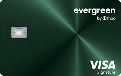 Evergreen by FNBO Visa Card