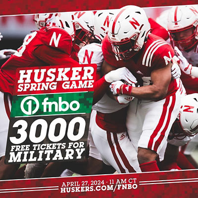 Husker Spring Game - 3000 Free Tickets for Military