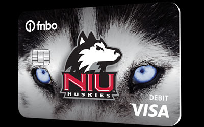 NIU Huskies Debit Card