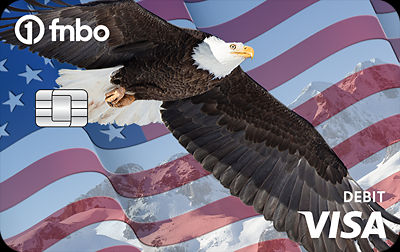 Patriotic Debit Card Art