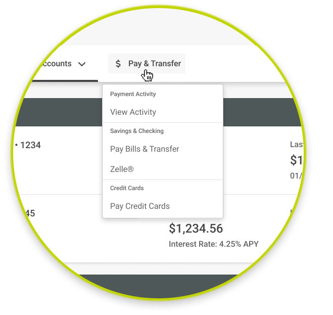SCSB Online Banking Screenshot Example