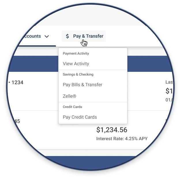 Sibley State Bank Online Banking Screenshot Example