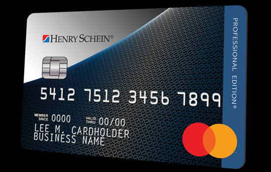 Henry Schein credit card