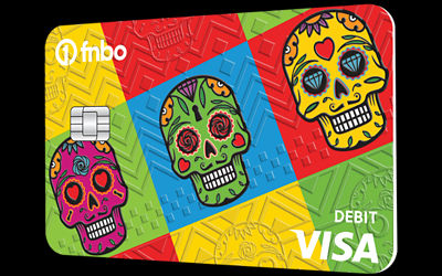 Sugar Skulls Debit Card