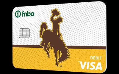 University of Wyoming Cowboys Debit Card