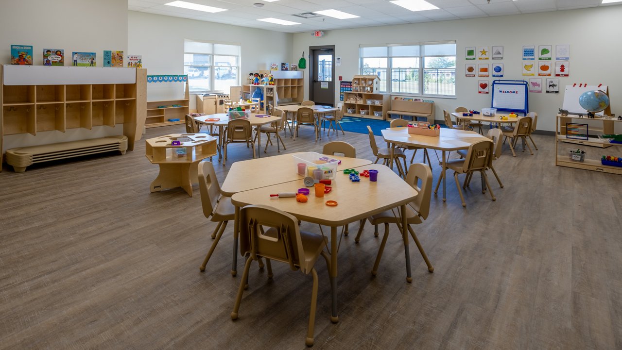 Classroom of the Goddard School in Springdale Arkansas