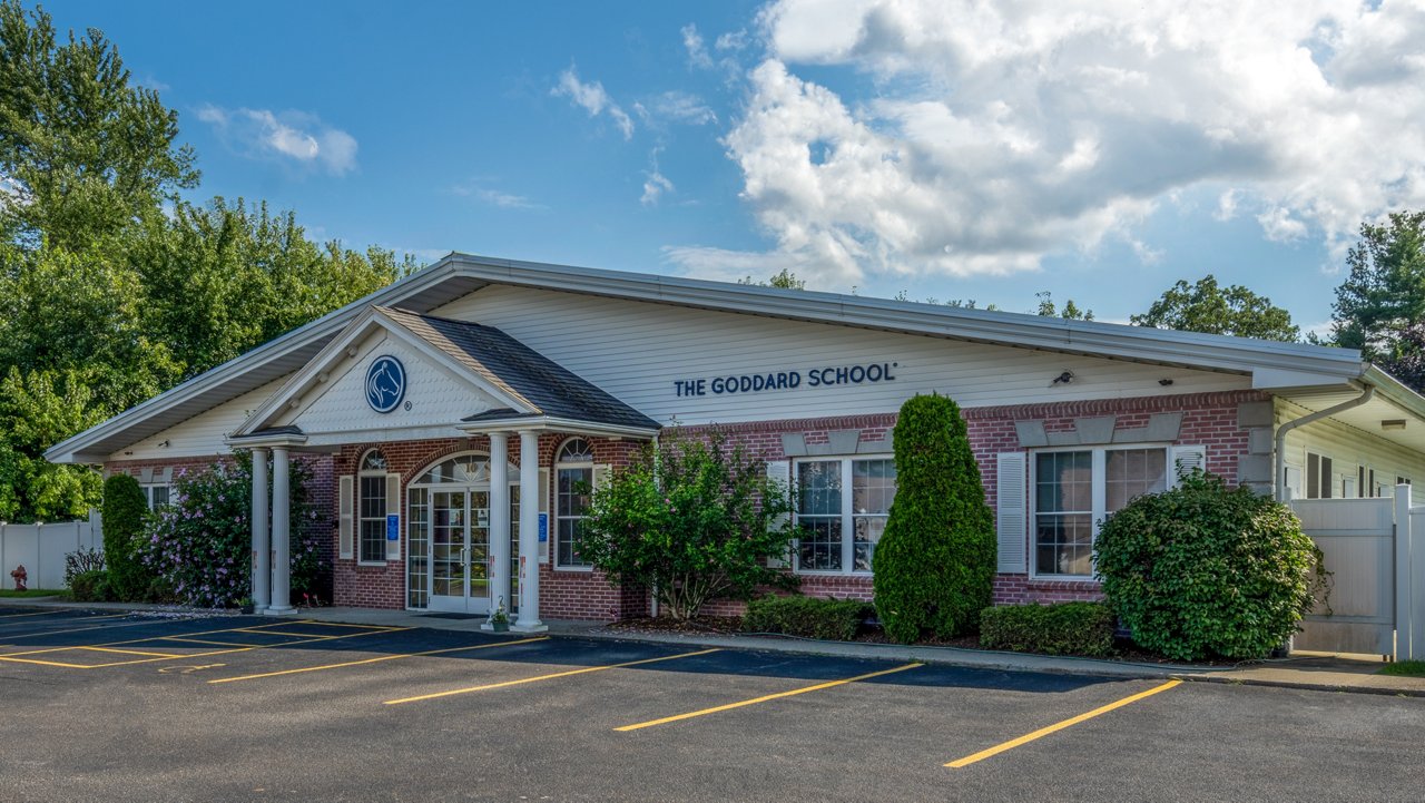 Exterior of the Goddard School in Northborough Massachusetts