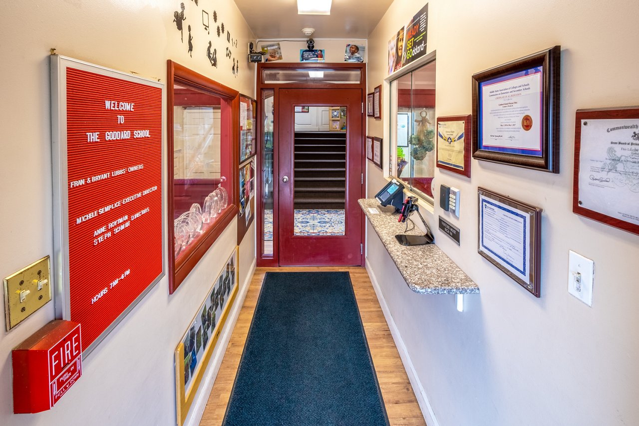 Reception of the Goddard School in Wayne Pennsylvania