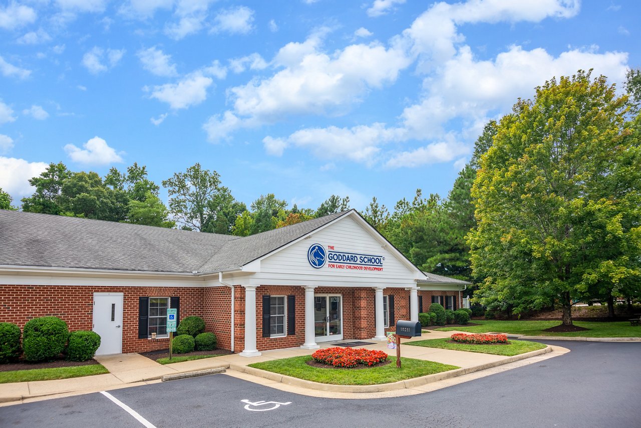 Exterior of the Goddard School in Chesterfiled Virginia