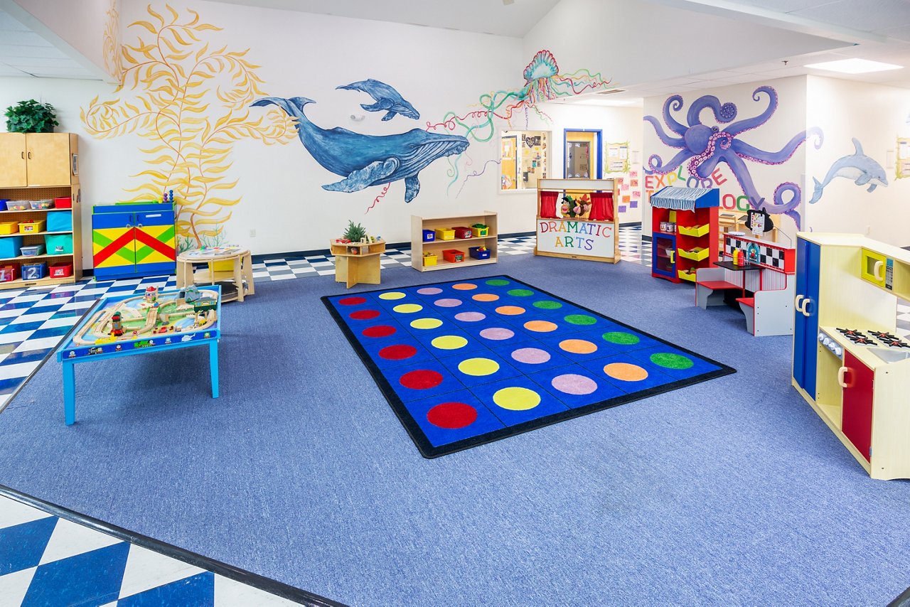 Classroom of the Goddard School in Chesterfiled Virginia