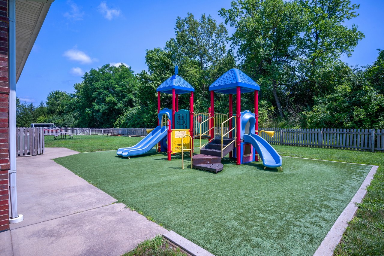 Playground of the Goddard School in Lebanon Ohio