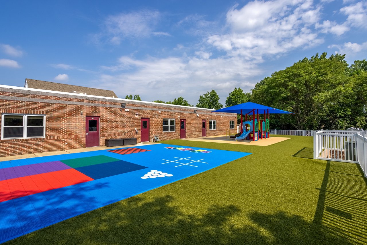 Playground of the Goddard School in Newton Pennsylvania