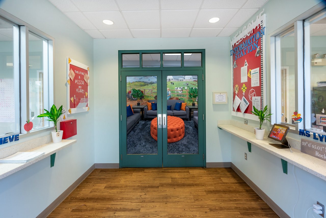 Reception of the Goddard School in Rockville 1 Maryland