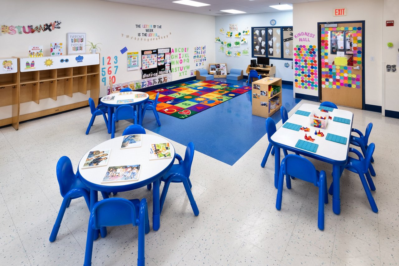 Classroom of the Goddard School in Malvern Pennsylvania