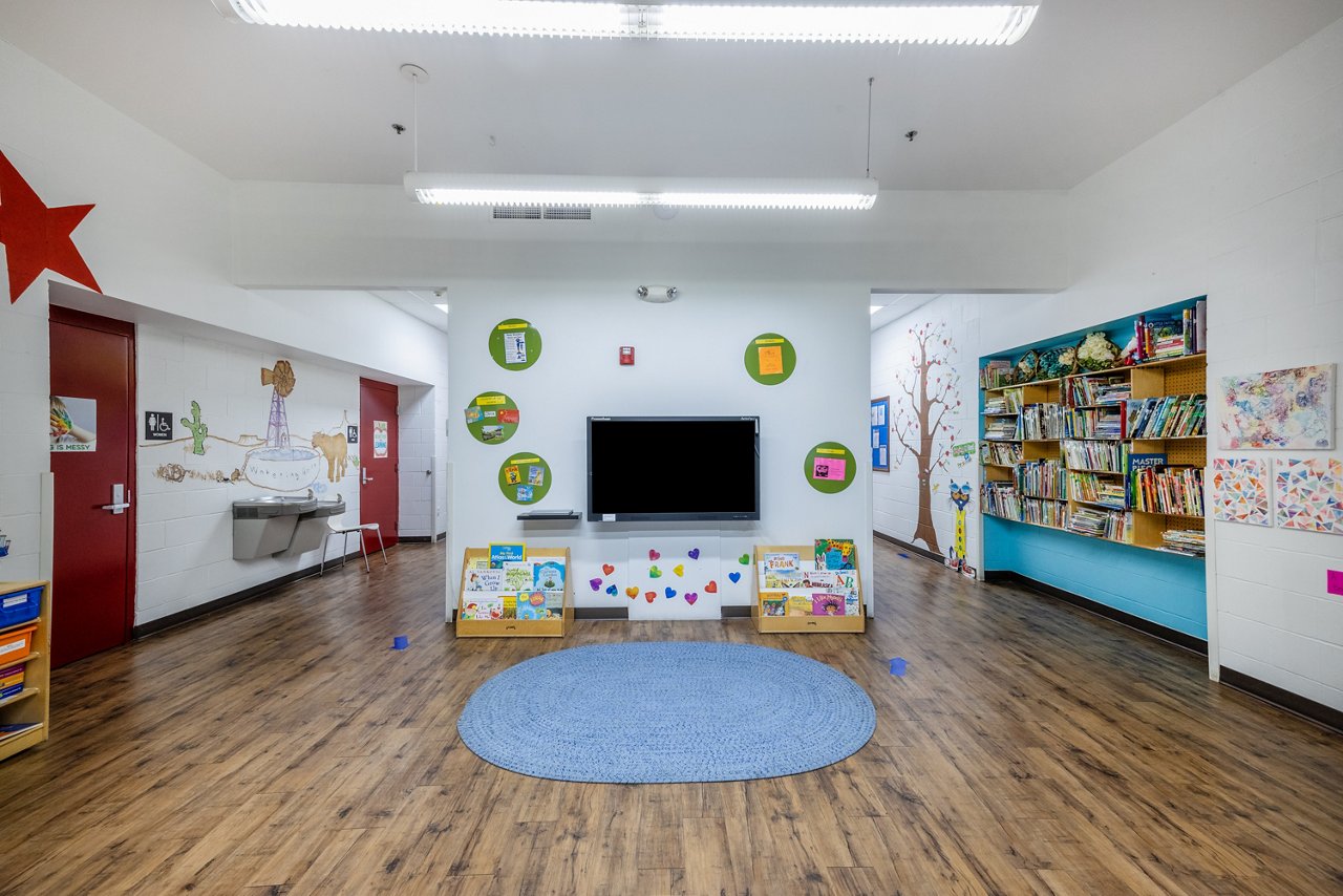Lobby of the Goddard School in Omaha Nebraska