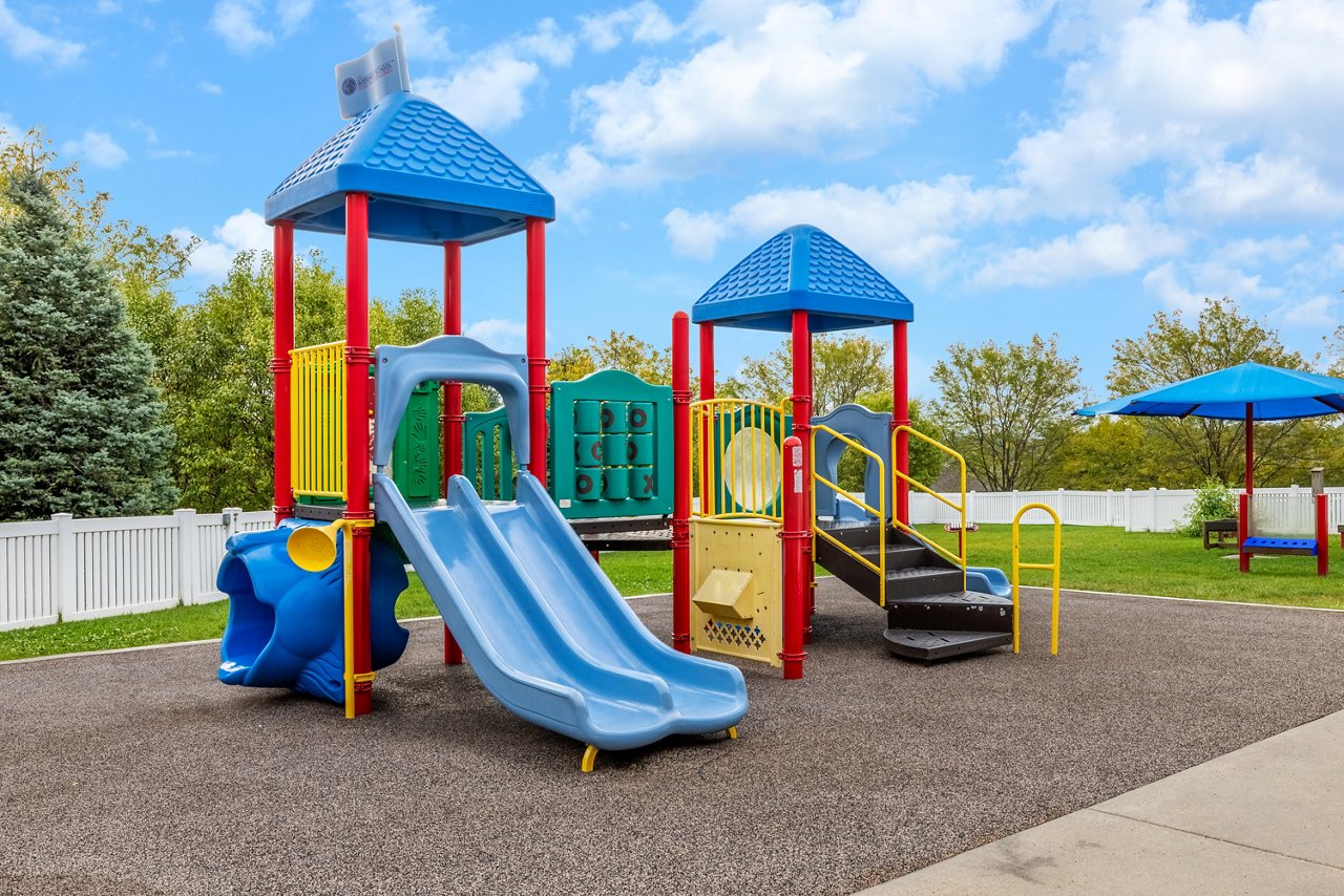 Playground of the goddard School in Omaha Nebraska