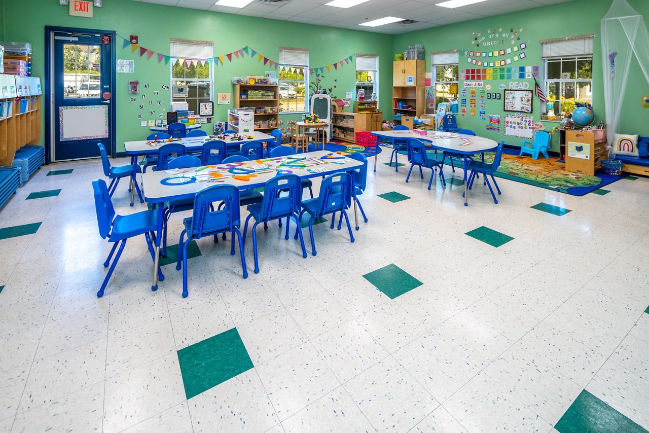 Classroom of the Goddard School in Kingstown Rhode Island