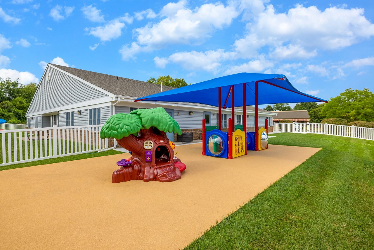 Playground of the Goddard School in Hockessin Deleware