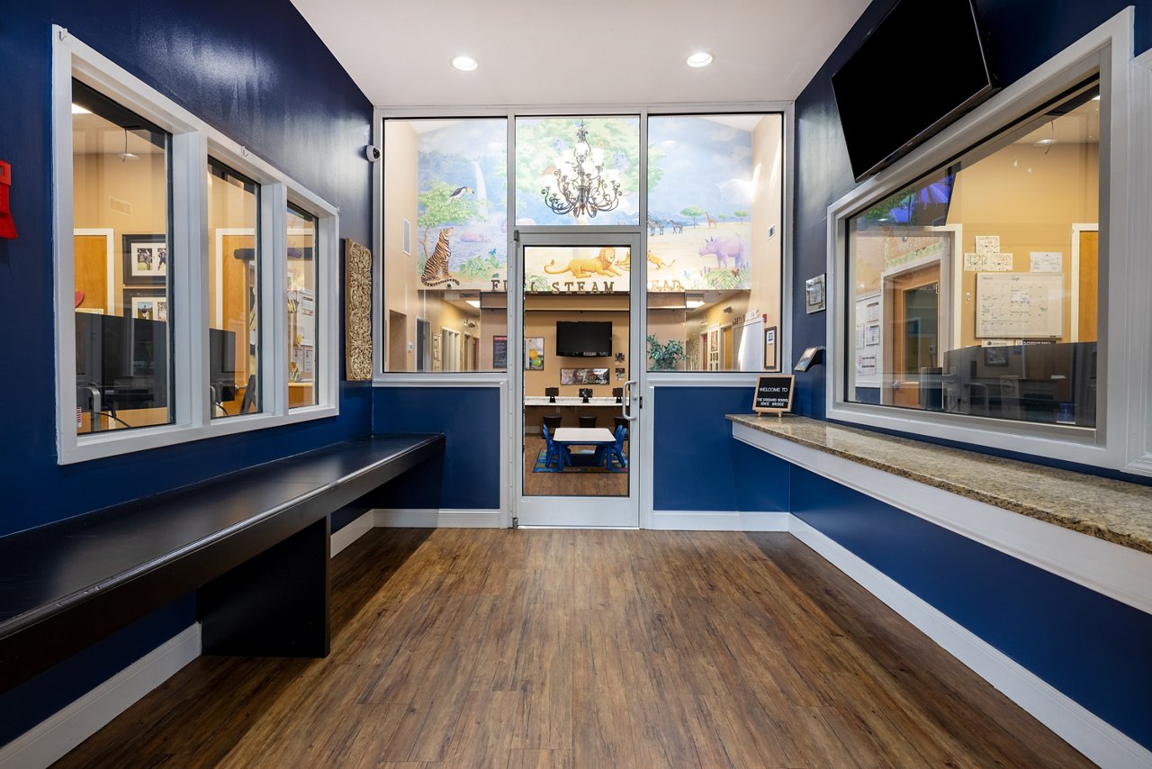 Reception of the Goddard School in Alpharetta 1 Georgia