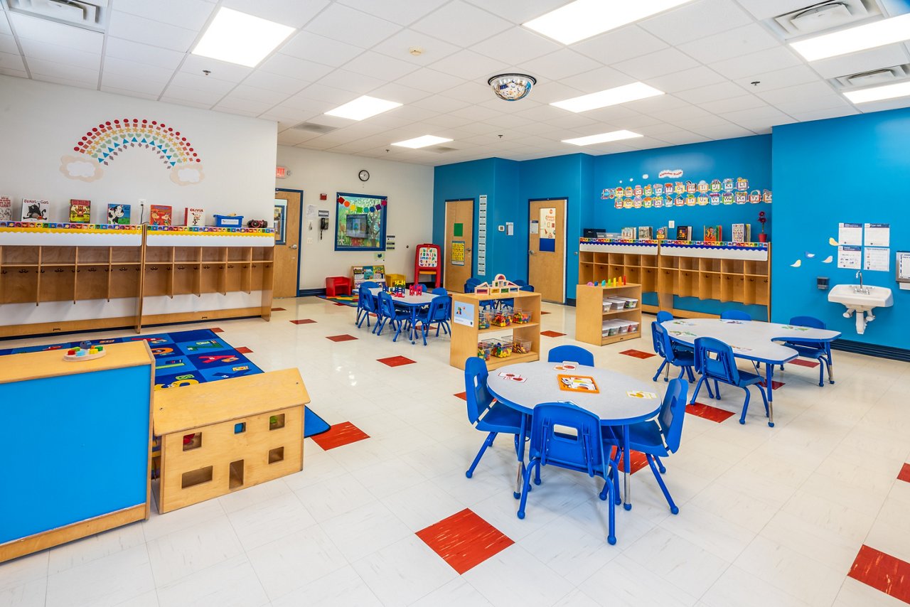 Classroom of the Goddard School in Ashburn Virginia