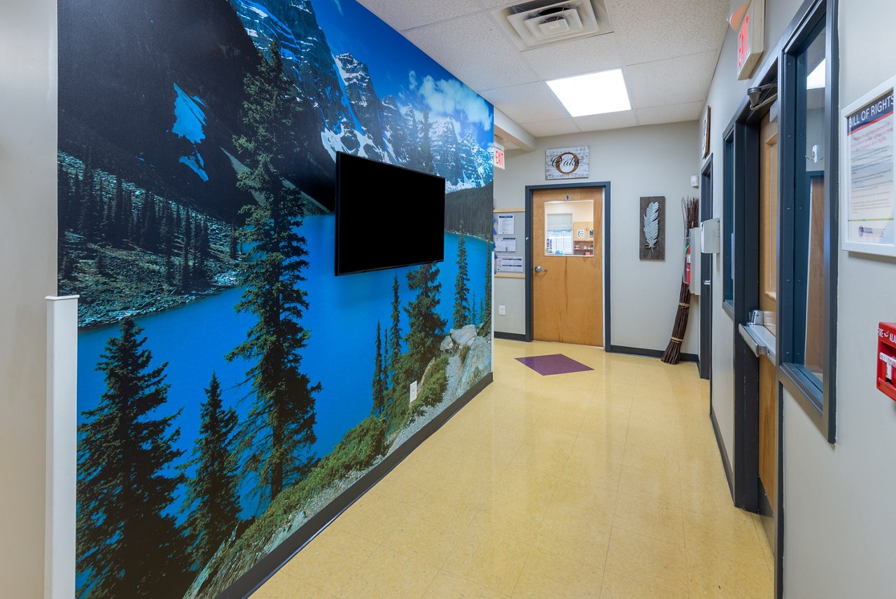 Lobby of the Goddard School in Peters Township Pennsylvania