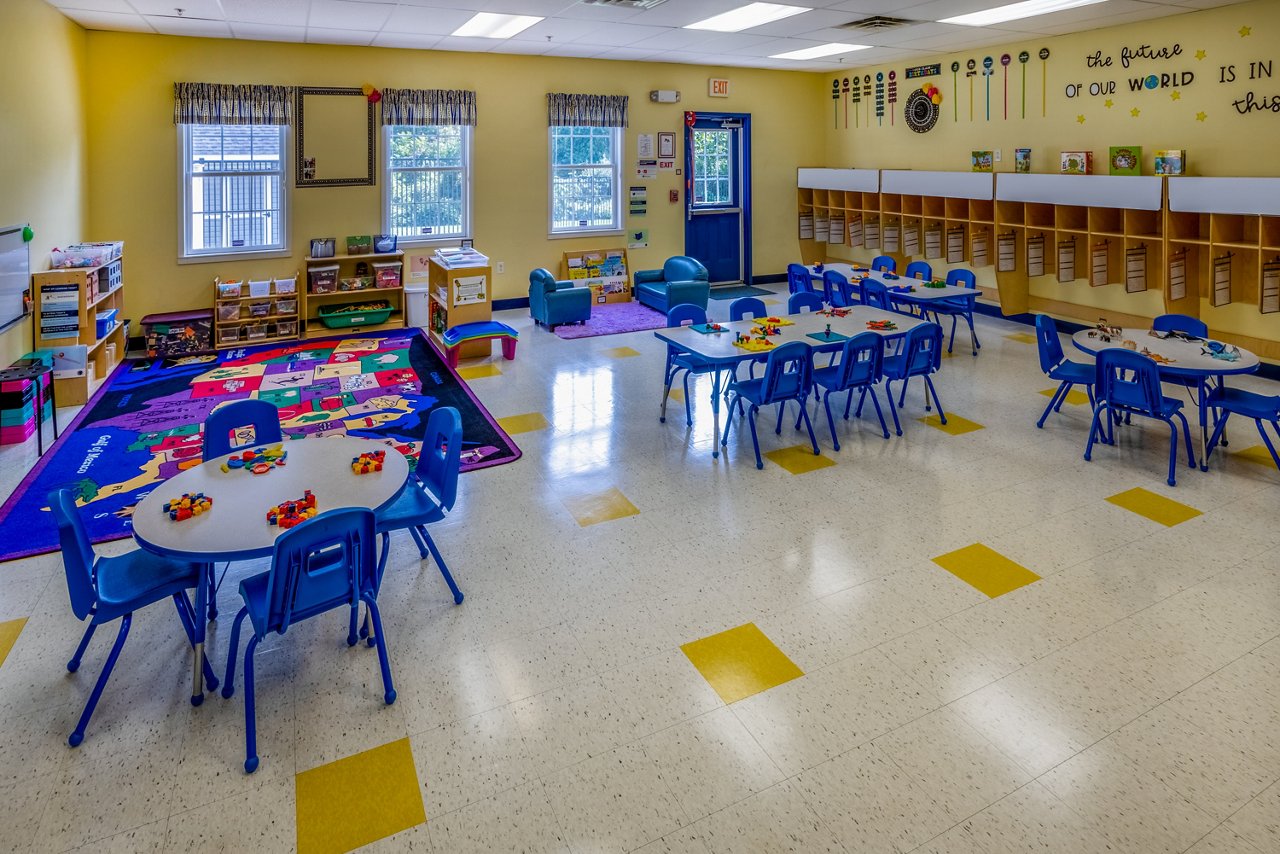 Classroom of the Goddard School in Morgantown Pennsylvania