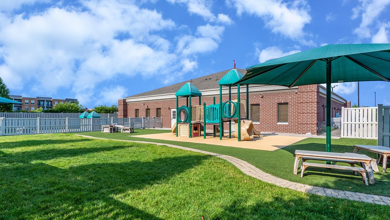 Playground of the Goddard School in Elgin Illinois