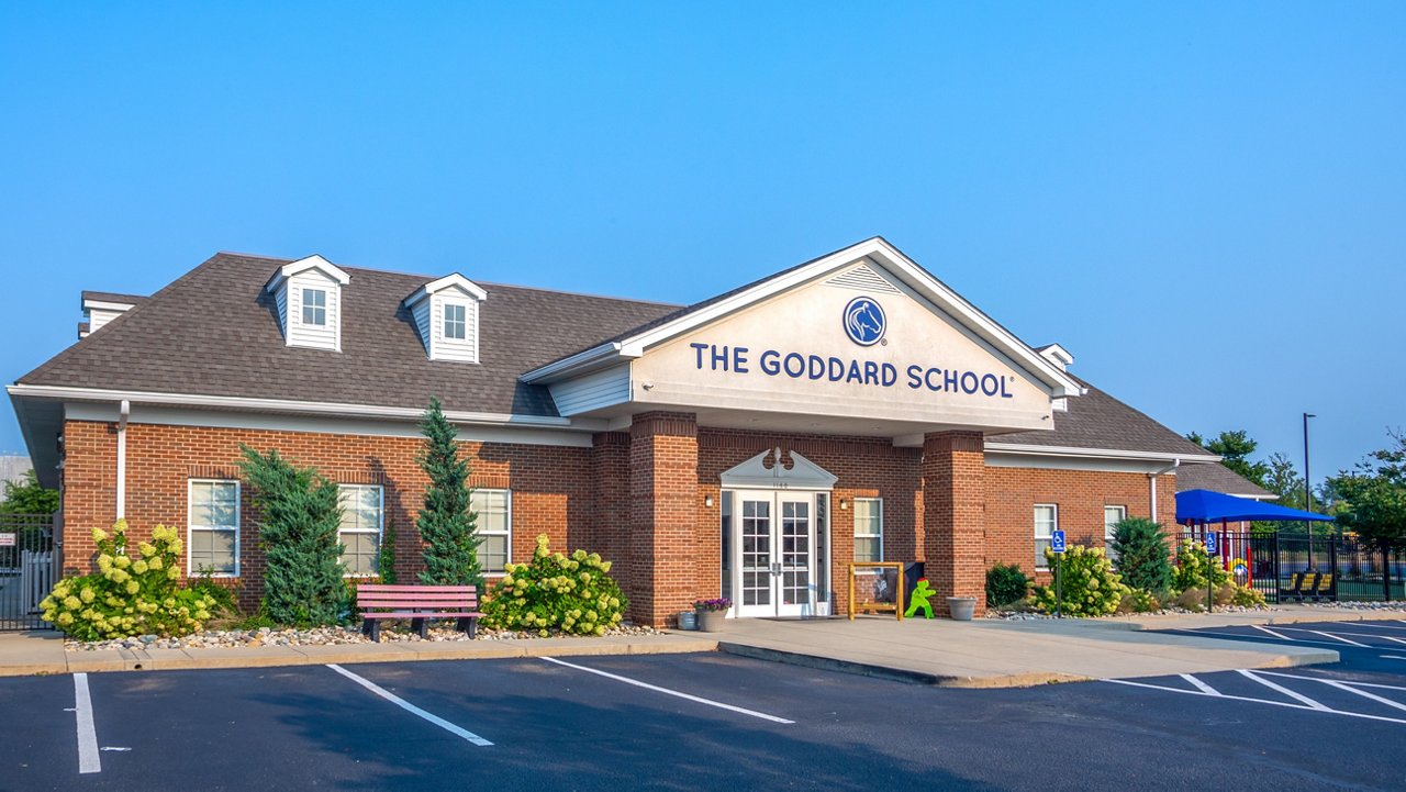 Exterior of the Goddard School in The Village of Shiloh Illinois